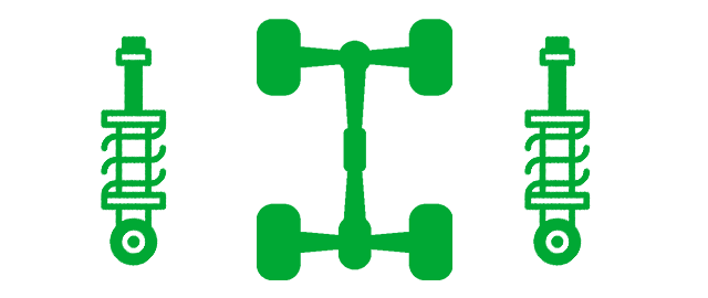 tlumiče - podvozek tlumiče - podvozek